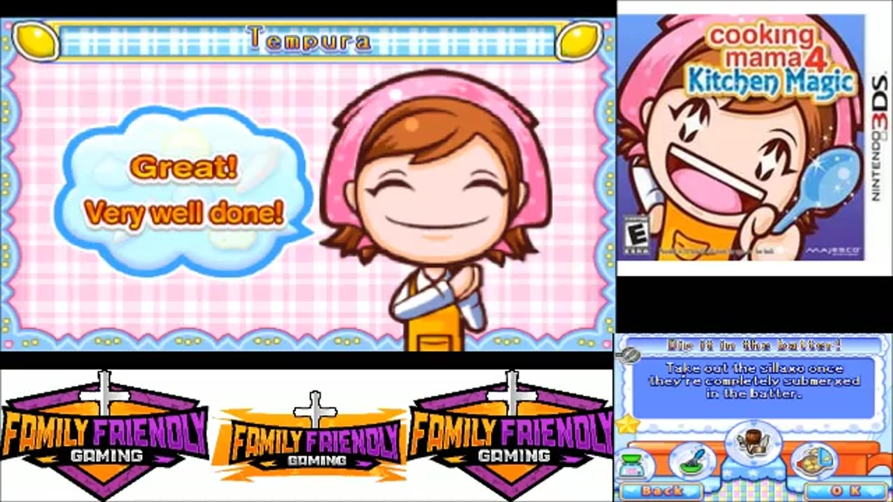 Cooking Mama 4 Kitchen Magic Tempura