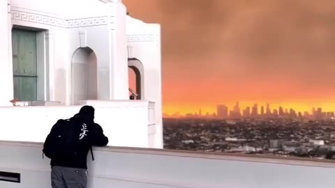 View of Los Angeles from Griffith Observatory