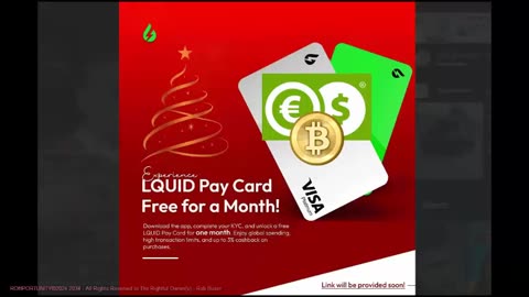 LIQUID PAY - FREE HYBRID CRYPTO & FIAT FULL BANKING SYSTEM DEBIT CARD (002) TOP TEAM ROB BUSER