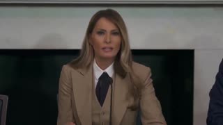 Melania Trump Launches New Initiative With Rare Public Speech