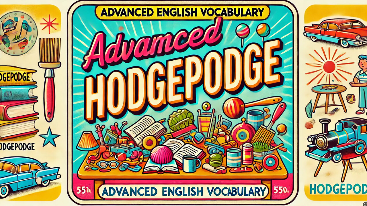 Vocabulary and Pronunciation "HODGEPODGE" Advanced English