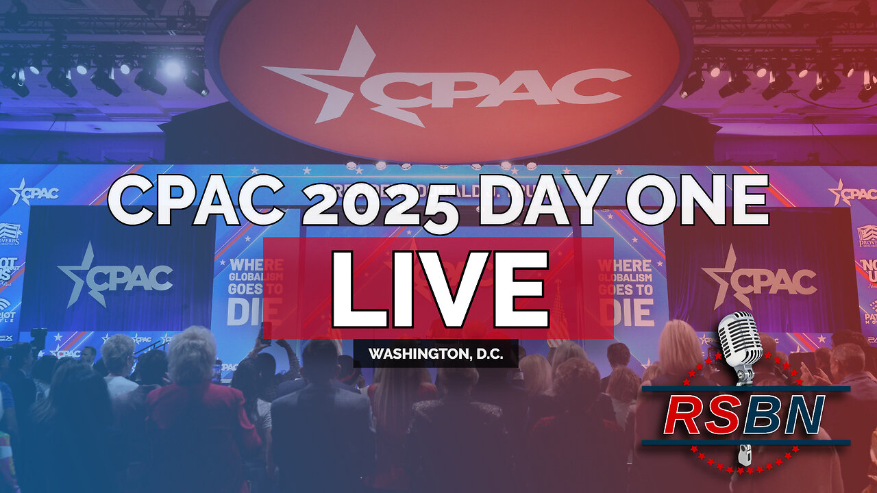 LIVE CPAC 2025 Day One Ft. VP JD Vance, Nigel Farage, and Steve Bannon