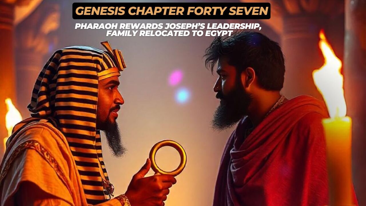 Genesis Chapter 47 Bible Study: Joseph's Family Settles In Egypt