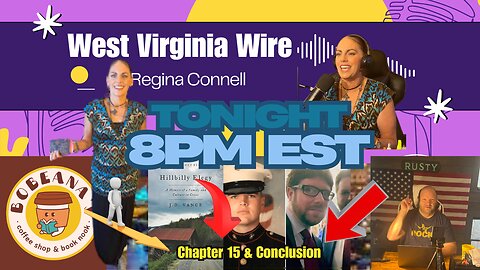 🎉 📚 Bobina's Book Nook Finale: Hillbilly Elegy Ch. 15 ⏰ Tonight at 8 PM! 🔥 🎉