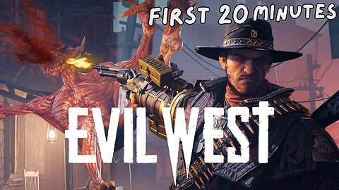 EVIL WEST - First 20 Minutes (No Commentary Gameplay)