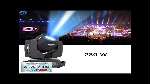 Dj Disco Professional Equipment 7r 230w Beam Moving Head Light By Dmx Review