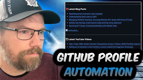 Automate Your GitHub Profile with Latest YouTube Videos | GitHub Actions Tutorial