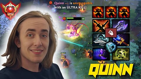 QUINN PLAYING LIKE A NINJA | EMBER SPIRIT HIGHLIGHTS