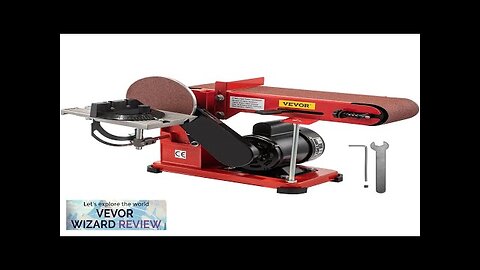 VEVOR Belt Sander 4" x 36" Disc Combo Sander 6" Electric Adjustable Review