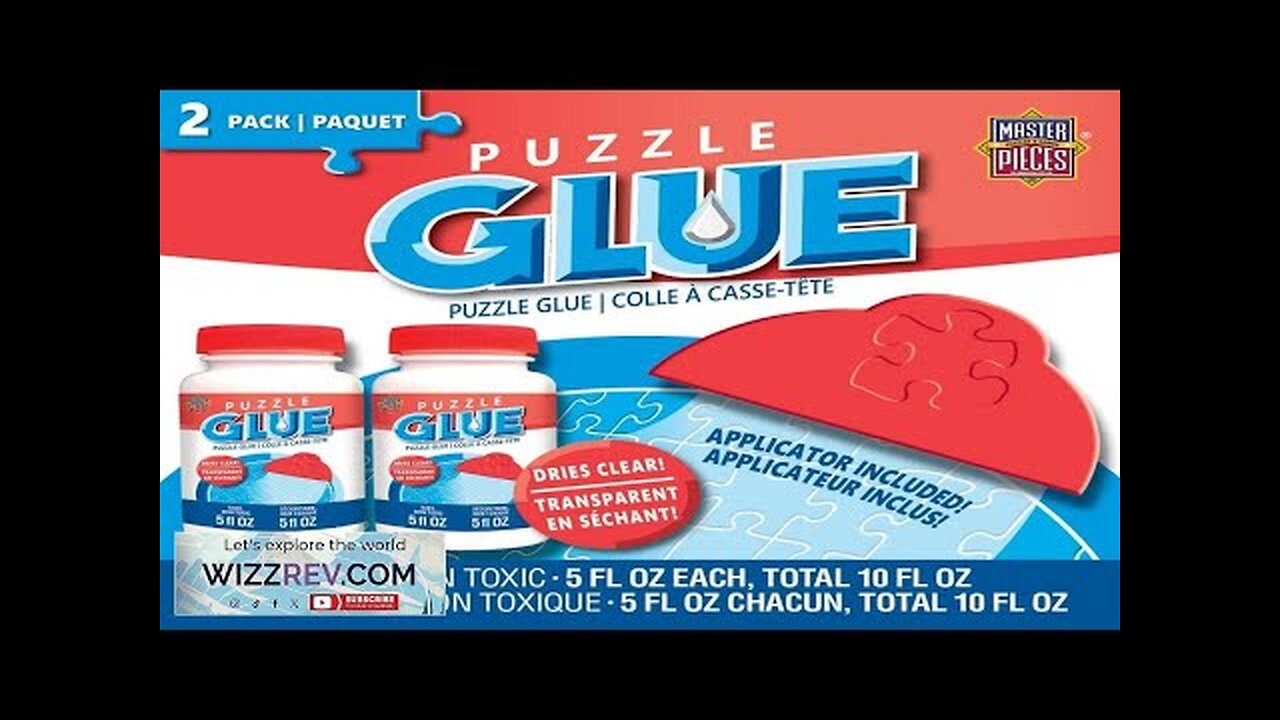 MasterPieces Puzzle Glue and Wide Plastic Spreader 5oz Pack Jigsaw Review