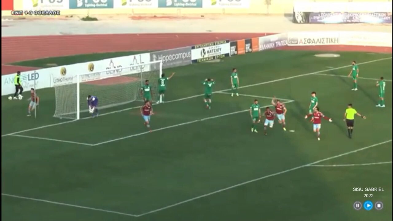 Goal Julien Lamy (winger) EN Paralimni vs Othelos