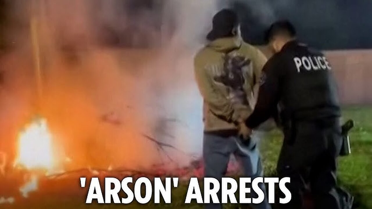 LA County DA releases looting and arson arrest video