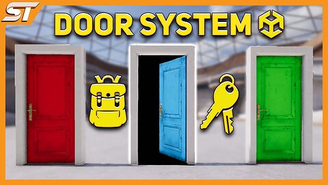 Opening & Locking DOOR SYSTEM In Unity URP (Keys, Inventory, Sounds Tutorial)