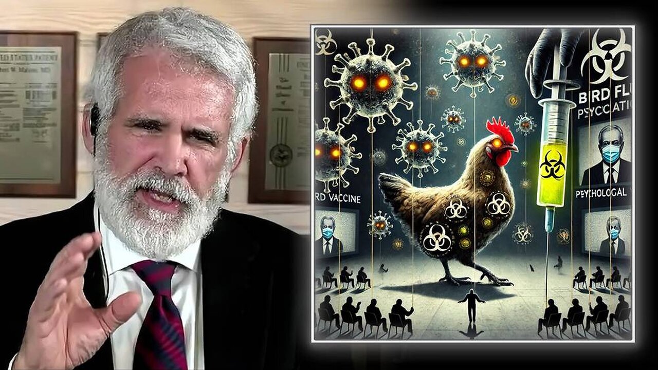 POWERFUL INTERVIEW: Dr. Robert Malone Warns Bird Flu Psychological! - 1/3/25