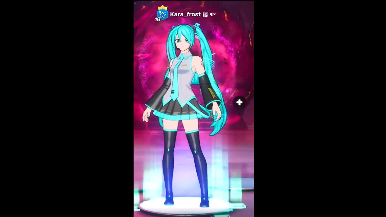 Hatsune miku on fortnite