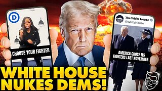 Trump White House NUKES Democrats CRINGE Dancing TikTok Video from Space | BRUTAL Ratio 🔥