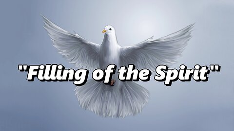 Sermon "Filling of the Spirit" With Pastor Abraham Swamidass