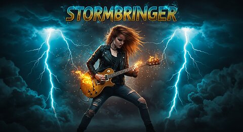 Stormbringer ⚡ | Epic Female-Driven Rock Anthem | Cinematic Guitar Power (Version 9)