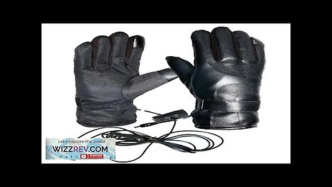 12V/48V/60V/72V Electric Heated Gloves Motorcycle Gloves Winter for Climbing Hiking Cycling Review