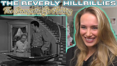 The Beverly Hillbillies S02E22-The Clampetts Go Fishing!! My First Time Watching!!