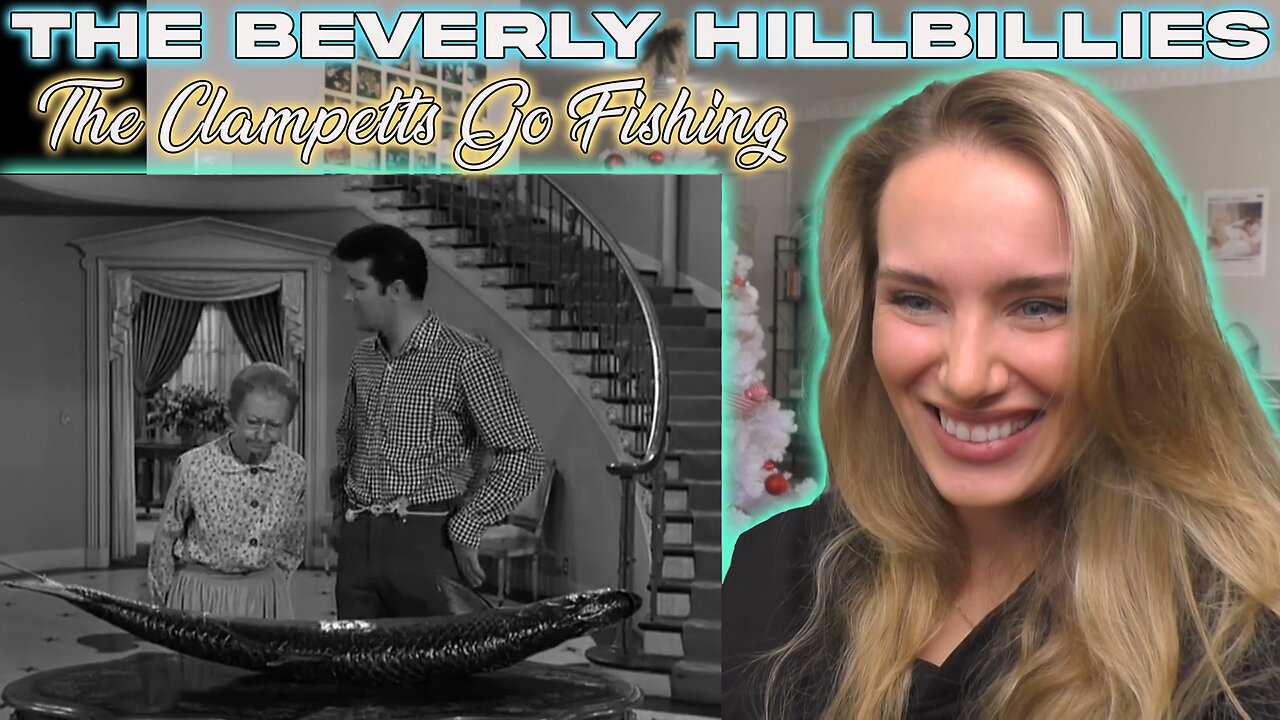 The Beverly Hillbillies S02E22-The Clampetts Go Fishing!! My First Time Watching!!