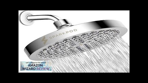 SparkPod Shower Head High Pressure Rain Premium Quality Luxury Design Review