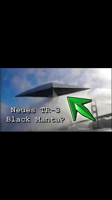 Fortgeschrittene Version des TR-3 Black Manta von Solar Warden dem geheimen Weltraumprogramm?