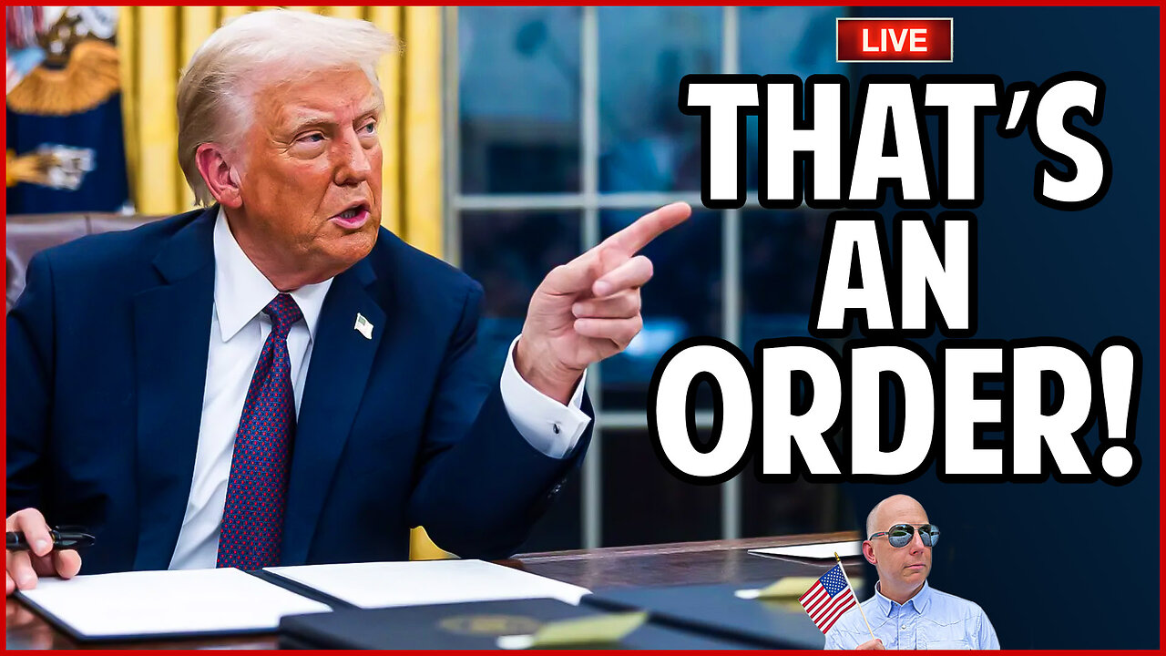 🔴 Thousands CHEER as Trump Signs Executive Orders LIVE Onstage!