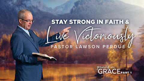 Growing in Grace Part 1 - Lawson Perdue - Sunday 1st Service - 12/29/24