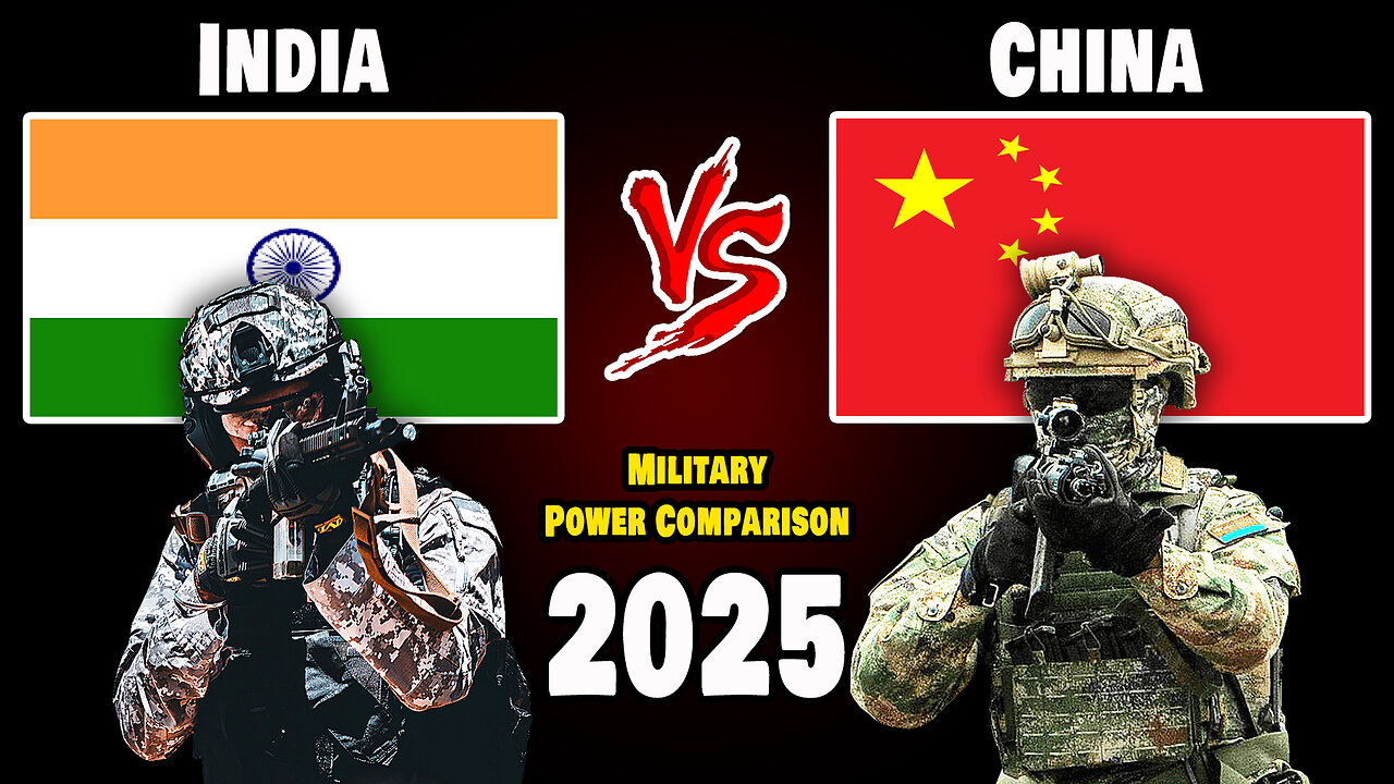 India vs China Military Power Comparison 2025 | China vs India Military Power 2025