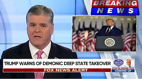 BREAKING NEWS!!! PRESIDENT TRUMP WARNS OF DEMONIC DEEP STATE TAKEOVER!