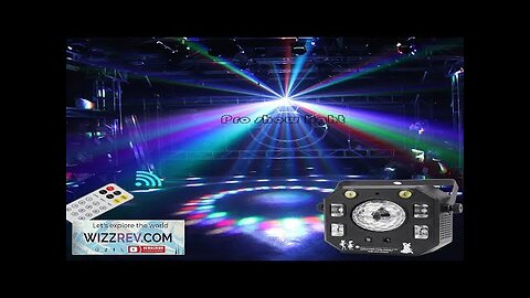 Beam Laser Strobe UV 4IN1 DMX512 Stage Effect Lights Good For DJ Review