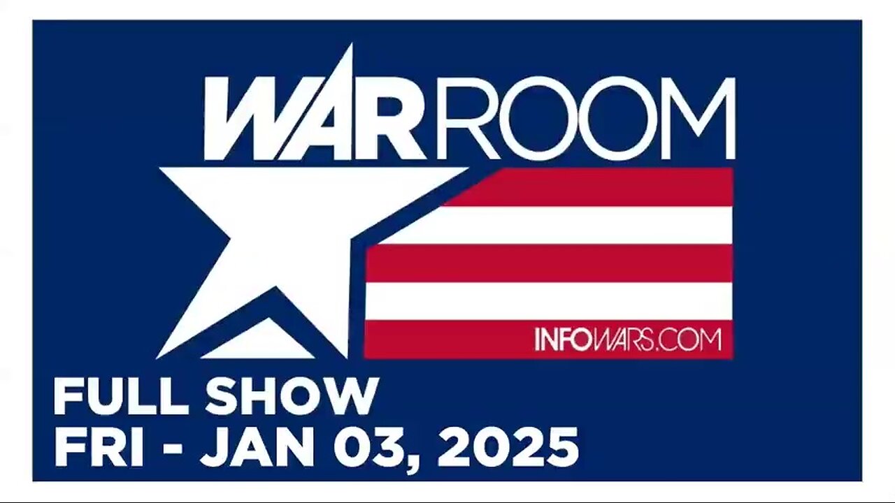 WAR ROOM (Full Show) 01_03_25 Friday