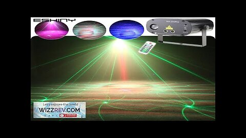 R&G Laser Star 16 48 Patterns RGB LED Aurora Galaxy Sky DJ Review