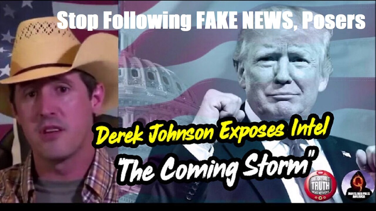 Derek Johnson Update Dec 24: "Stop Following FAKE NEWS, Posers"