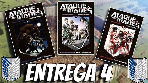 ATAQUE A LOS TITANES SALVAT TOMO 9, 10 Y 11 [SHINGEKI NO KYOJIN]