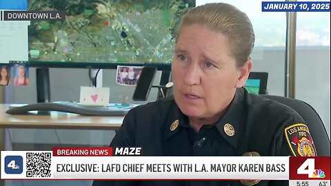 LA Mayor Bass has fired LAFD Chief Kristin Crowley BUT Newsom and Bass NEED to be Held Accountable