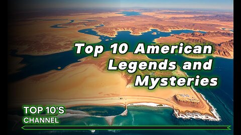 🔟 Top 10 American Legends & Mysteries 👻🕵️‍♂️✨