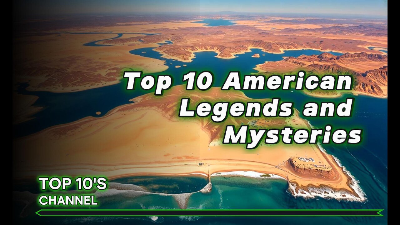 🔟 Top 10 American Legends & Mysteries 👻🕵️‍♂️✨