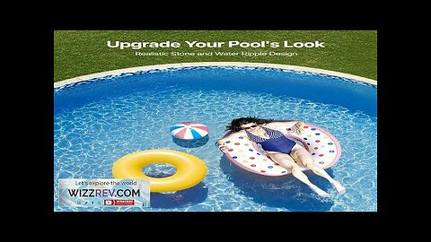 Round Pool Liner 18ft Overlap Style Pool Liner 54in Wall Height Durable