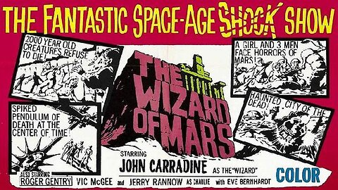 THE WIZARD OF MARS 1965 (Horrors of the Red Planet) Space Crew Stranded on Mars FULL MOVIE in HD