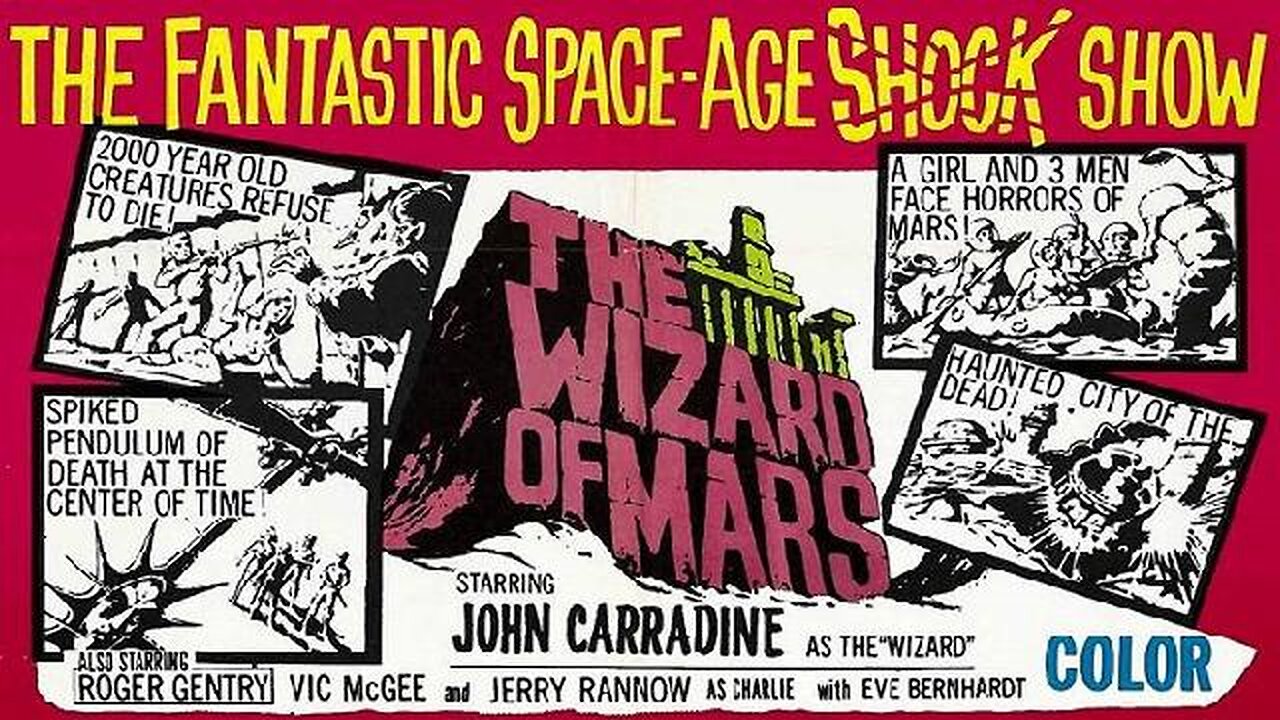 THE WIZARD OF MARS 1965 (Horrors of the Red Planet) Space Crew Stranded on Mars FULL MOVIE in HD