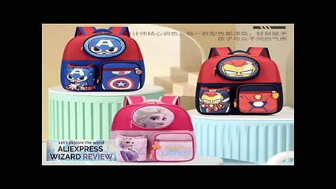 Children schoolbags for girls 1-2 grade primary school students backpack 6-9 years Review