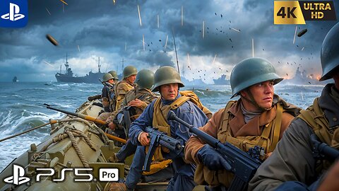 D Day 6 June 1994 | Ultra Realistic Graphics | Call Of Duty WW2 4k 60FPS PS5 PRO Gameplay