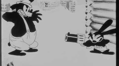 Ozzie of the Mounted: Oswald the Lucky Rabbit (Disney, 1928)