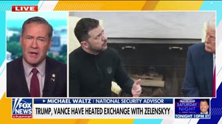 ‘Wrong president to try this with’: Michael Waltz on Zelenskyy exchange