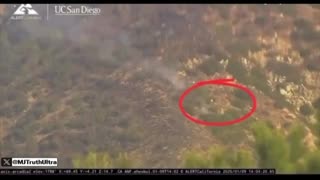 Man on Camera seen on Alert California Camera setting fire