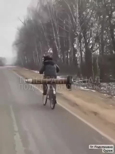 Off to the Scrapyard with Panstir Rocket Booster Found in the Woods