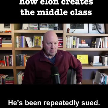 How the Middle Class is Created #elonmusk