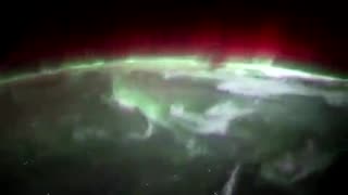 NASA has unveiled footage showcasing the stunning hues of the Aurora Borealis